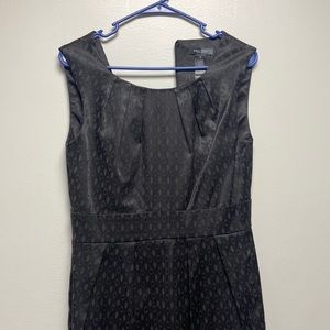 Bisou Bisou dress size 8 black/dark brown